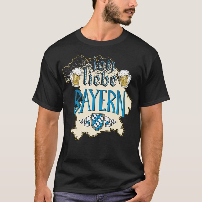 CAMISETA ICH LIEBE BAYERN (Anverso)