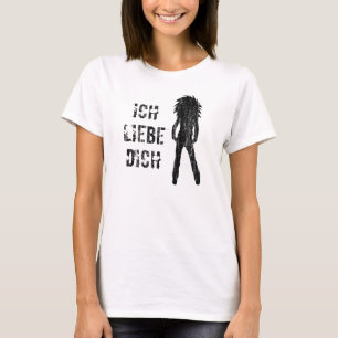 Camiseta Ich Liebe Dich