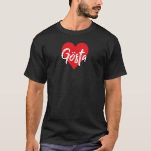 Camiseta Ich Liebe Gösta Vorname Liebe Herz