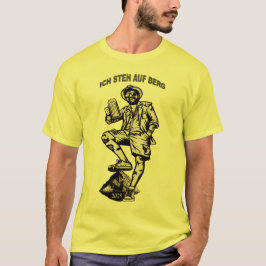 Camiseta Ich steh auf Berg und trink mein Bier