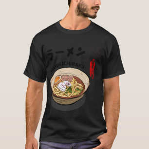 Camiseta Ichiraku Ramen Yummy Ramen Noodles Shop japonés
