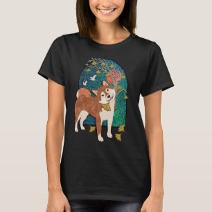 Camiseta ICHO SHIBA Shiba Inu estilos de camisas oscuras