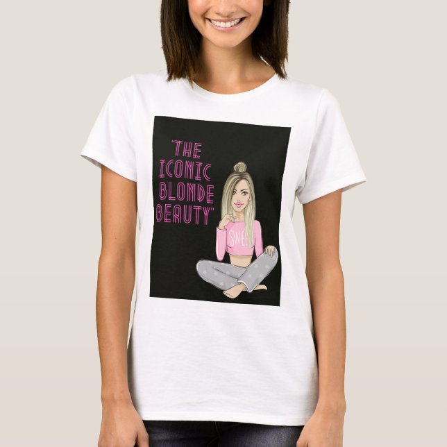 CAMISETA ICONIC BLONDE (Anverso)