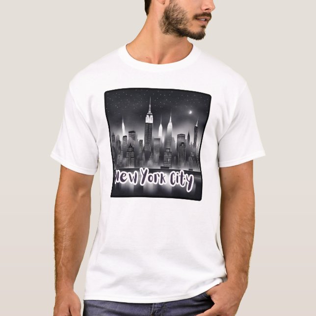 Camiseta icónica de Nueva York: Orgullo de Nueva Y (Anverso)