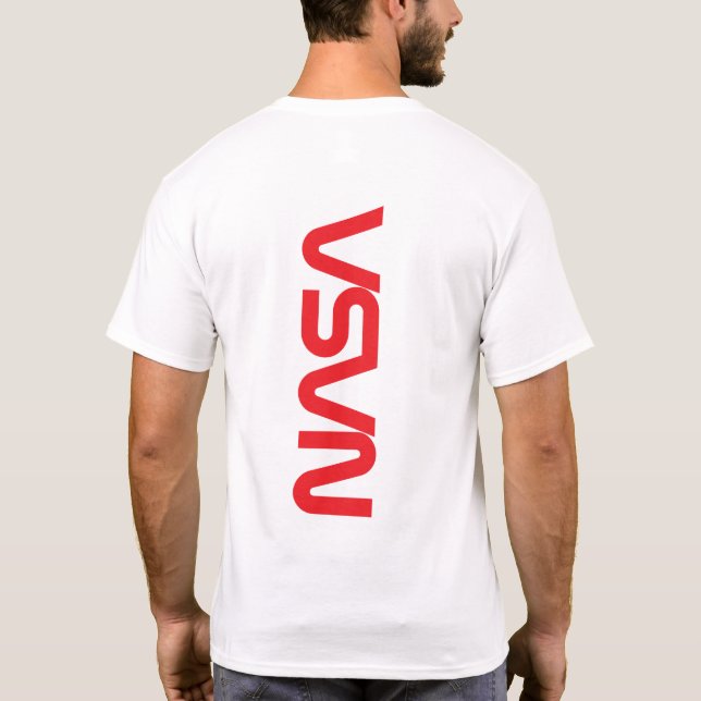 Camiseta Icónico Circa de la NASA de dos lados (Reverso)
