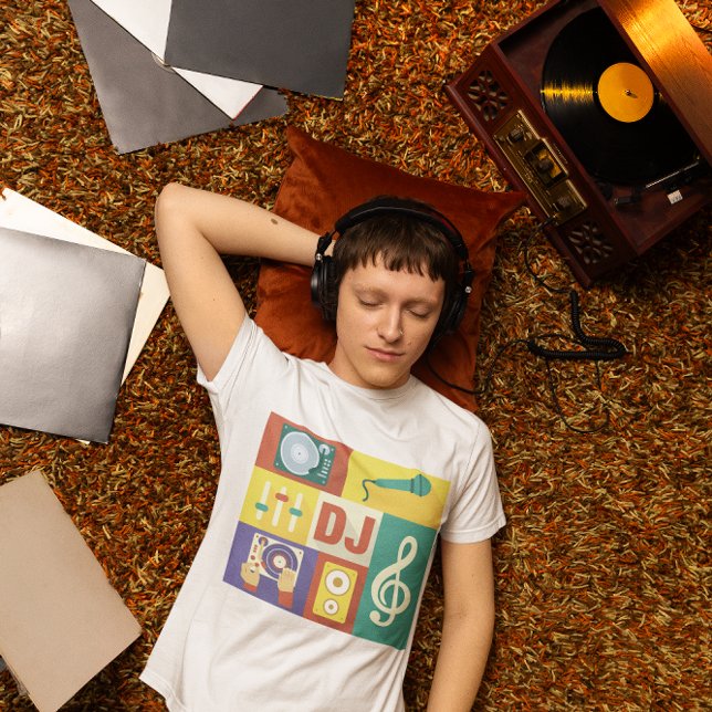 Camiseta Icónico de jockey de disco profesional diseñado (Subido por el creador)