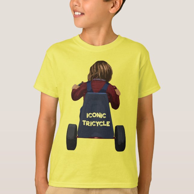 Camiseta Icónico Tricycle Halloween Cute Niño Chica 2023 (Anverso)