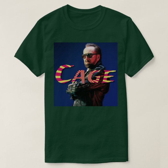 CAMISETA ICONO AMERICANO DE CAGE (Diseño del anverso)