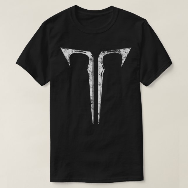 Camiseta Icono blanco de arca perdida (Diseño del anverso)