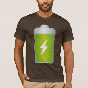 Camiseta Icono de batería de iones de litio
