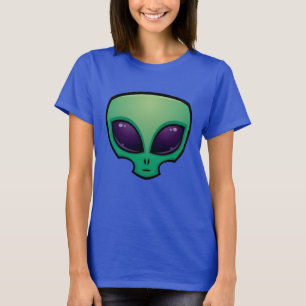 Camiseta Icono de cabeza de Alien