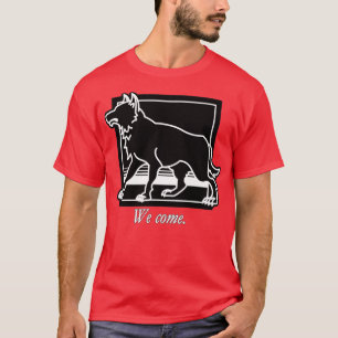 Camiseta Icono de capítulo WOT Wolf con cita