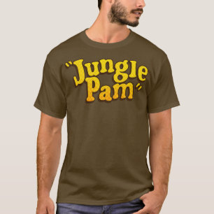 Camiseta Icono de Carreras de arrastre de jungle Pam Retro 