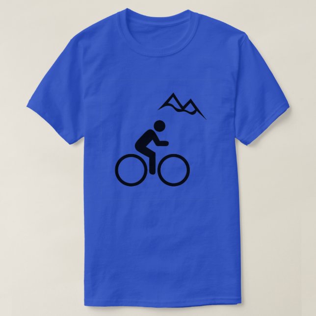 Camiseta Icono de ciclismo de montaña (Diseño del anverso)