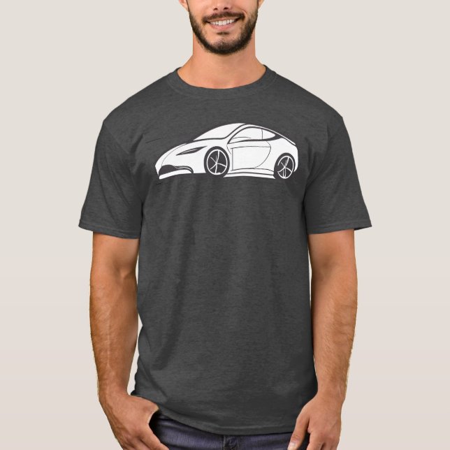 Camiseta ícono de coche (Anverso)