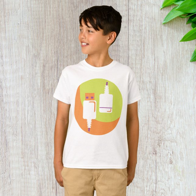 Camiseta Icono de enchufe USB (Subido por el creador)