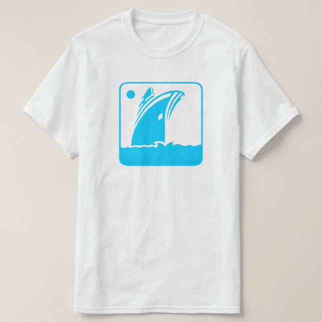 Camiseta icono de envío (Diseño del anverso)