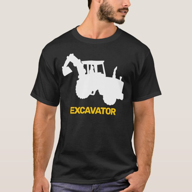 Camiseta Icono de excavación (Anverso)