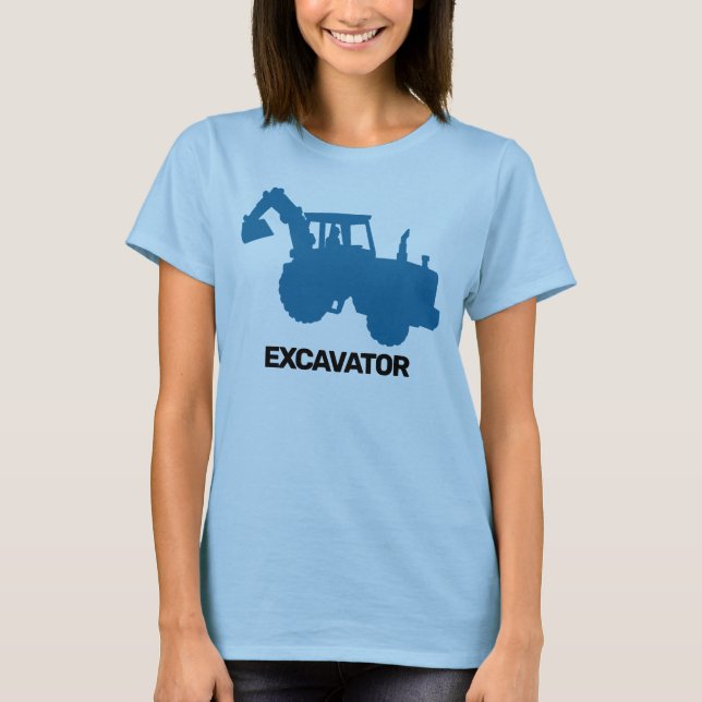 Camiseta Icono de excavación (Anverso)