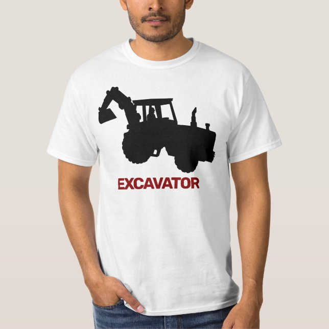 Camiseta Icono de excavación (Anverso)
