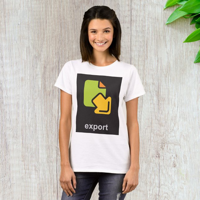 Camiseta Icono de exportación (Subido por el creador)