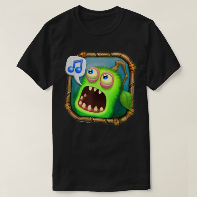Camiseta Icono de Furcorn de Mis Monstruos Cantores (Diseño del anverso)