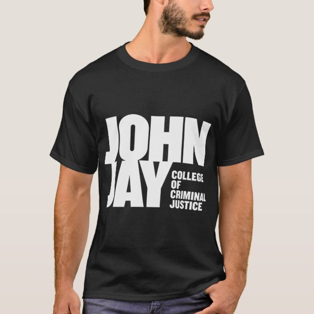 Camiseta Icono de John Jay Bloodhounds con licencia oficial (Anverso)