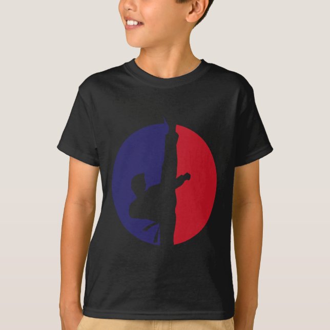Camiseta Icono de Karate (Anverso)