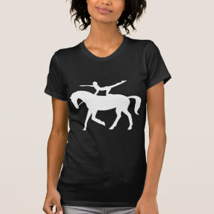 Camiseta icono de la bóveda del caballo