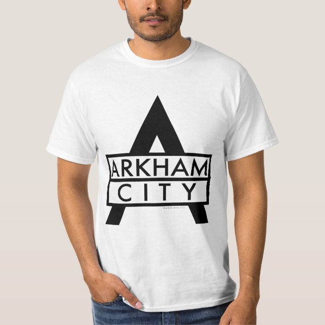 Camiseta Ícono de la ciudad de Arkham (Anverso)