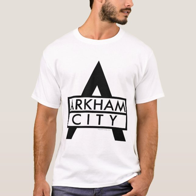 Camiseta Ícono de la ciudad de Arkham (Anverso)