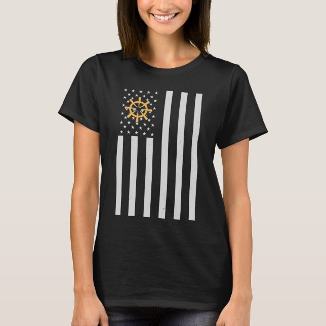Camiseta icono de la marina - Veteranos de la marina de los (Anverso)