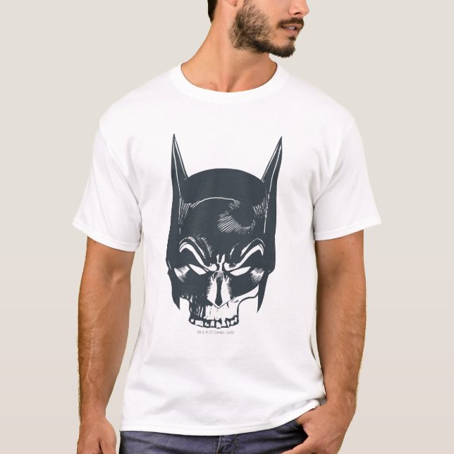 Camiseta Icono de la vaca/cráneo de Batman (Anverso)