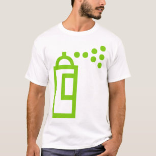 Camiseta Icono de lata de spray