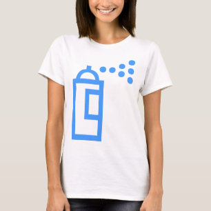 Camiseta Icono de lata de spray
