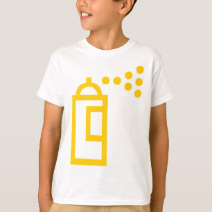 Camiseta Icono de lata de spray