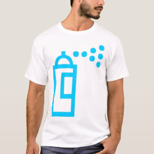Camiseta Icono de lata de spray