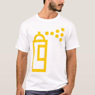 Camiseta Icono de lata de spray