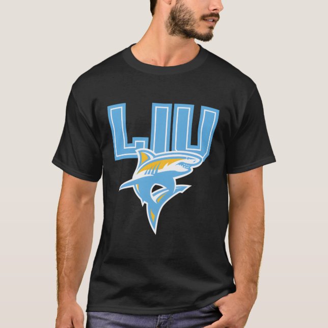 Camiseta Icono de Liu para tiburones de Long Island (Anverso)