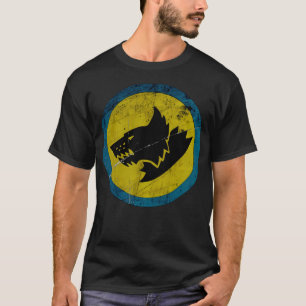 Camiseta Icono de lobos de espacio
