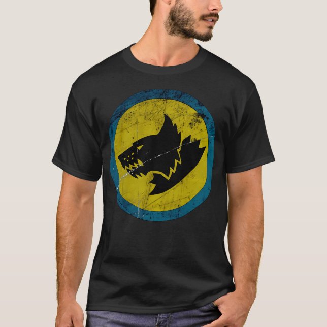Camiseta Icono de lobos de espacio (Anverso)