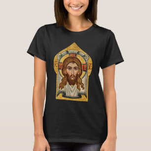 Camiseta Icono de mosaico ortodoxo ruso