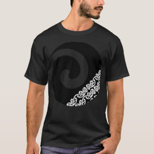 Camiseta Icono de nuevo comienzo de Maori Koru