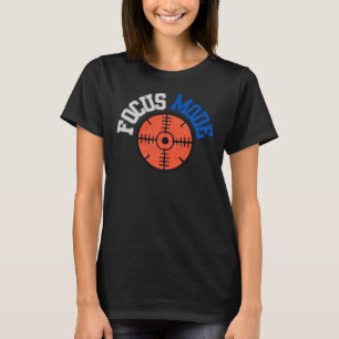 Camiseta Icono de objetivo del modo de enfoque Productivida