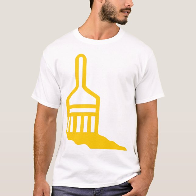 Camiseta Icono de pincel (Anverso)
