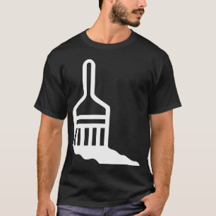Camiseta Icono de pincel