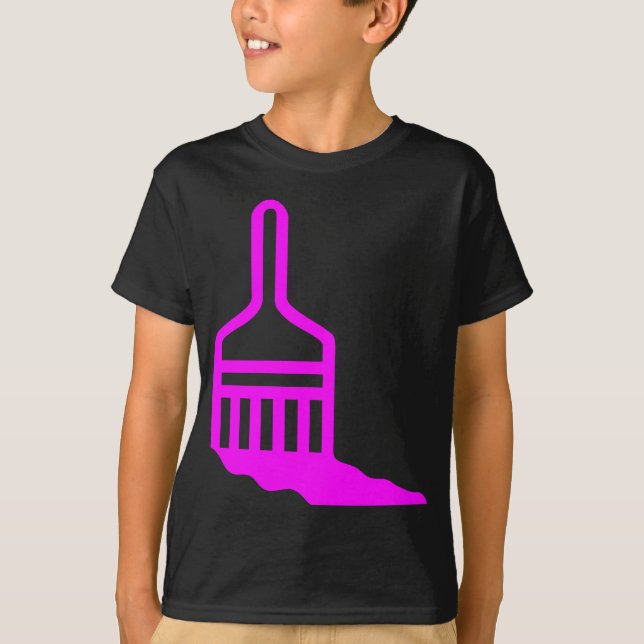 Camiseta Icono de pincel (Anverso)
