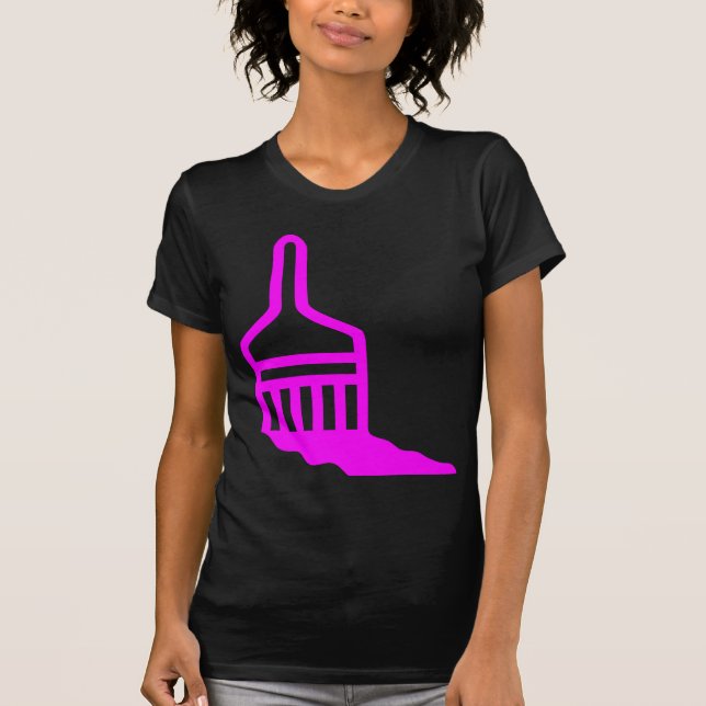 Camiseta Icono de pincel (Anverso)