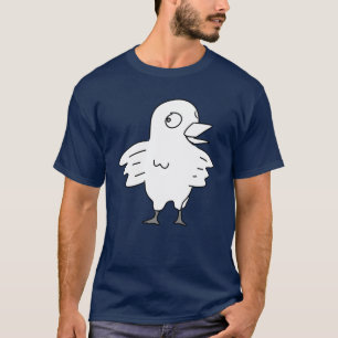 Camiseta icono de pollito de pájaro animal vintage