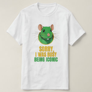 Camiseta Icono de rata